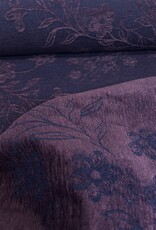 Chenille Denim - Wine