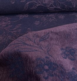 Chenille Denim - Wine