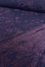 Chenille Denim - Wine