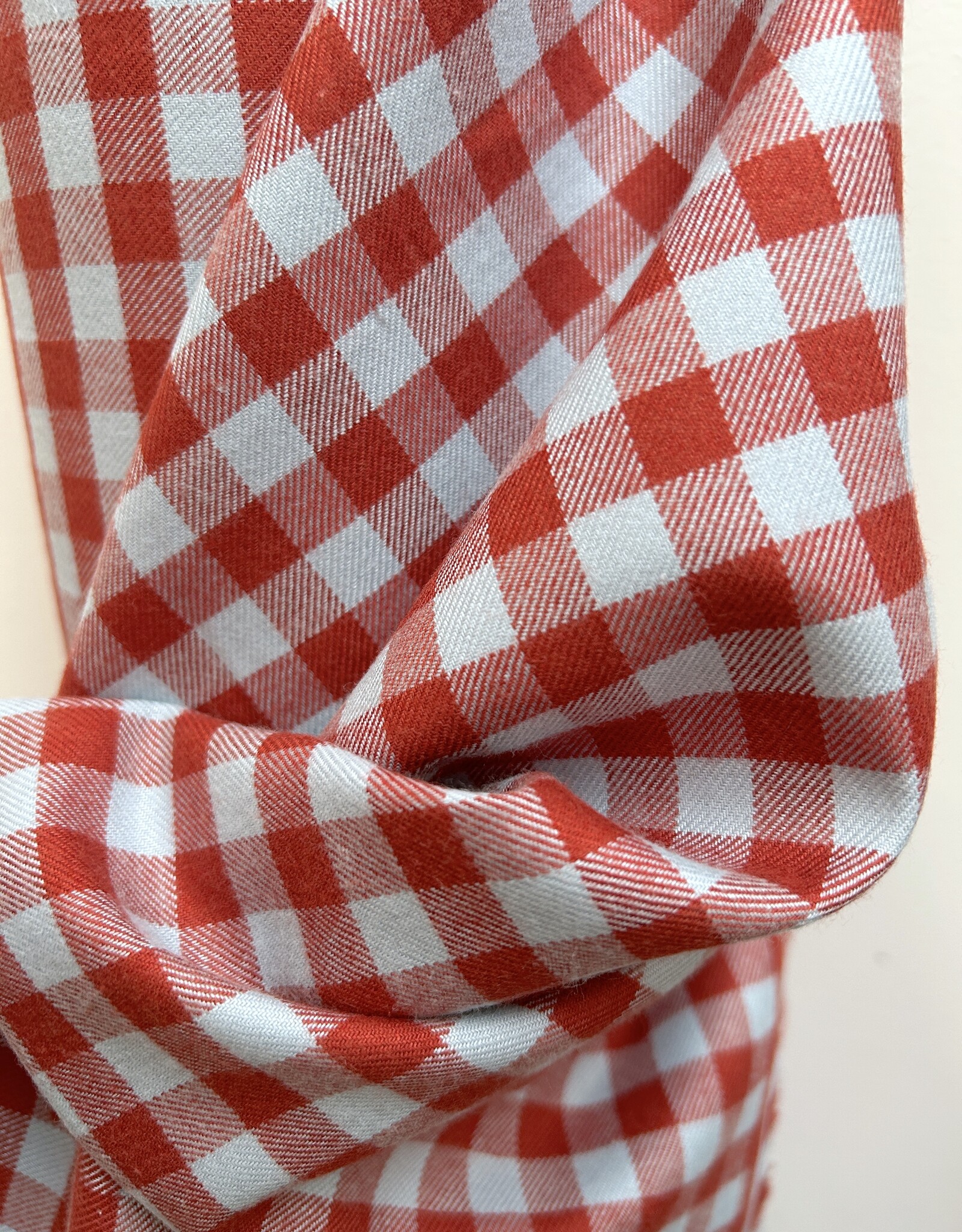 Flanel - Vichy - Brick
