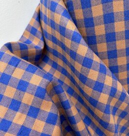 Flanel - Vichy - Kobalt