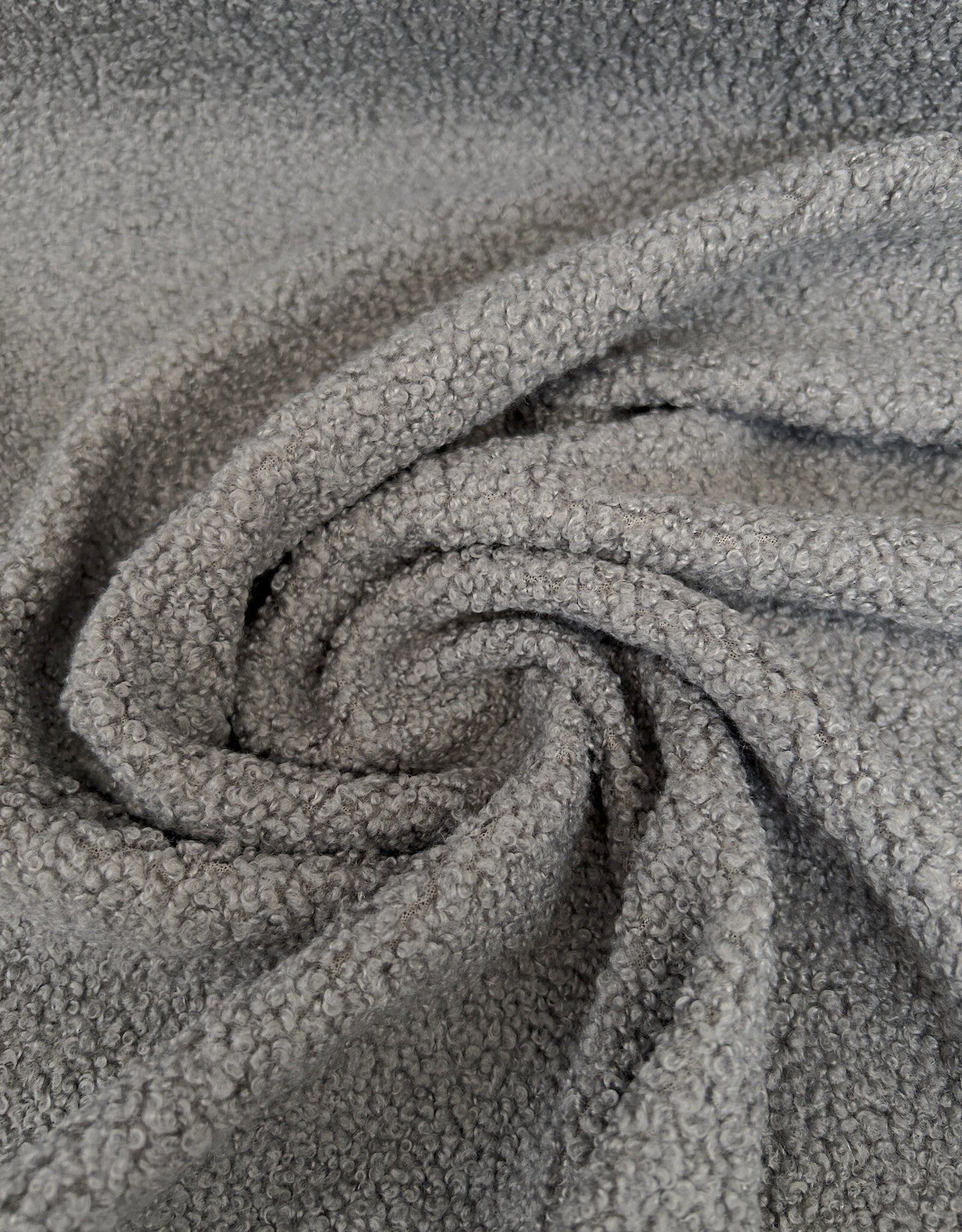 Teddy Boucle Knit - Grey