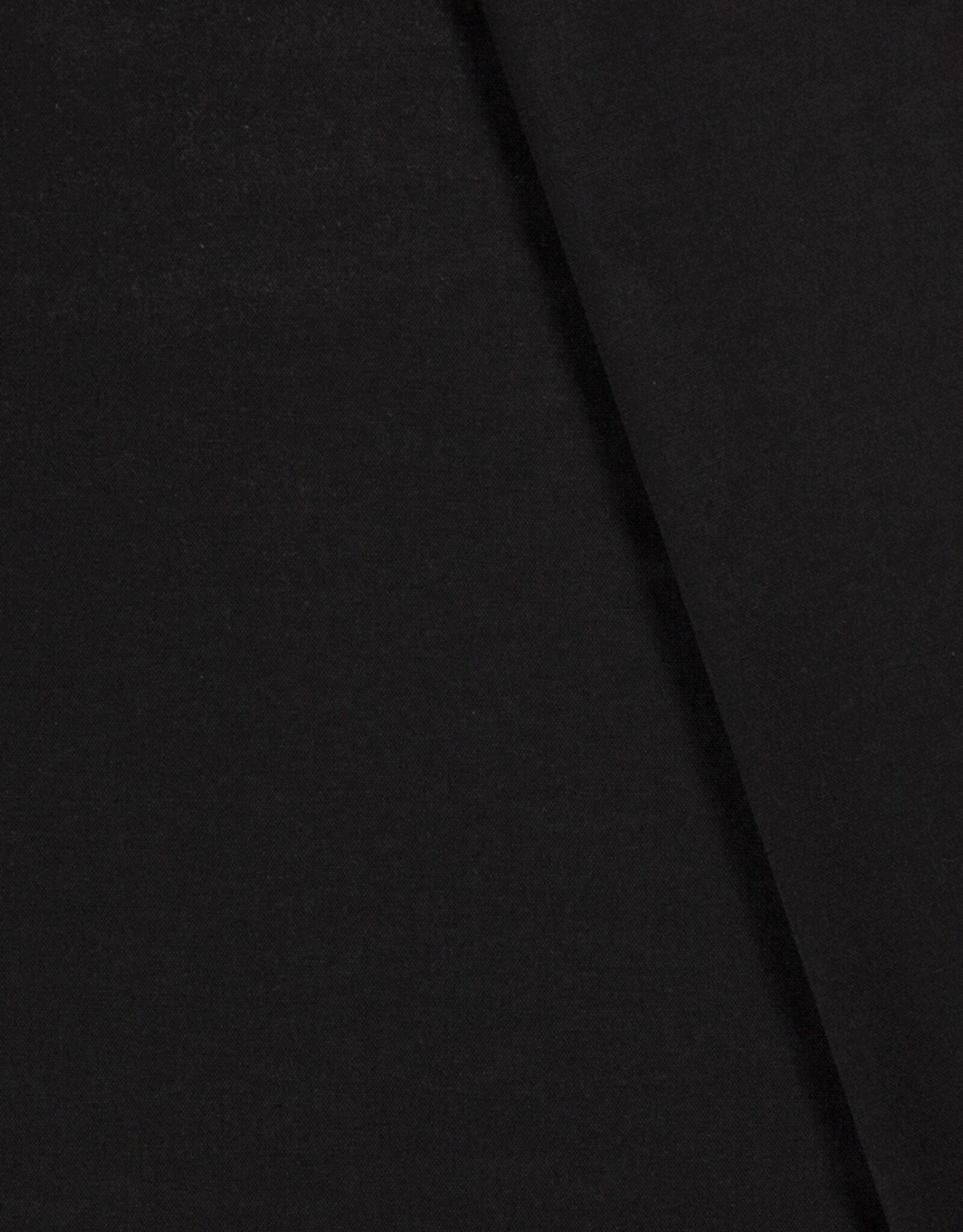Linnen Viscose - Zwart