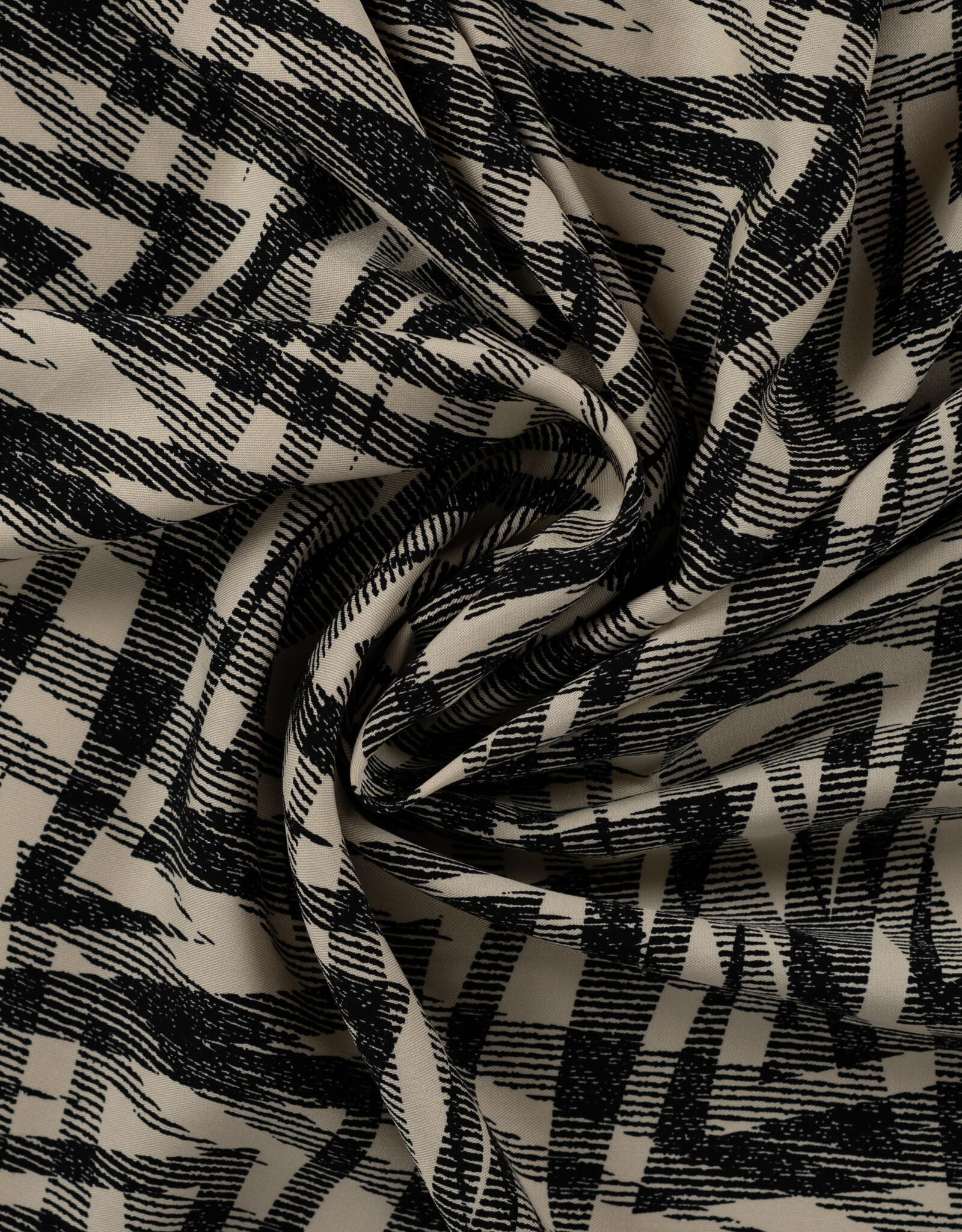 Viscose Twill - Eco Vero - zig zag