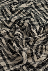 Viscose Twill - Eco Vero - zig zag