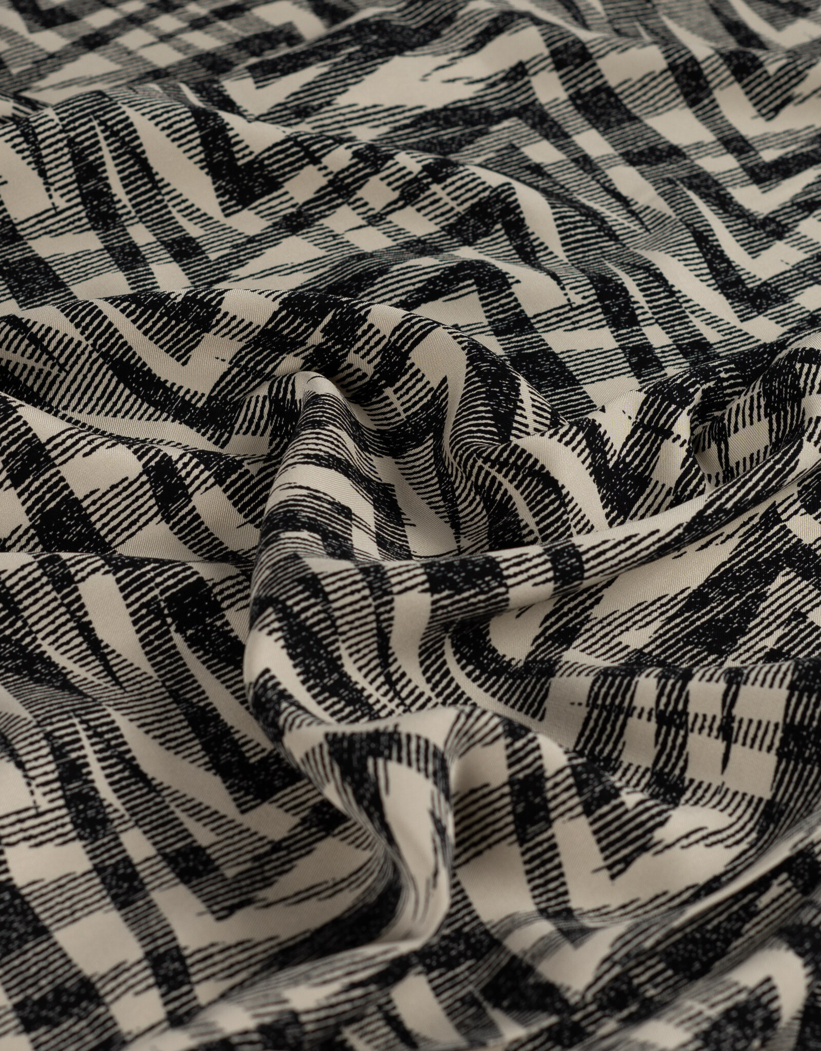 Viscose Twill - Eco Vero - zig zag
