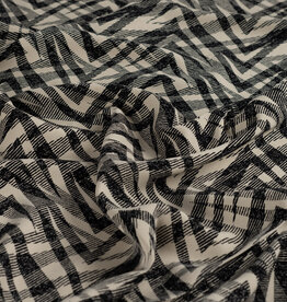 Viscose Twill - Eco Vero - zig zag