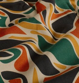 Viscose Twill - Botanical Echo
