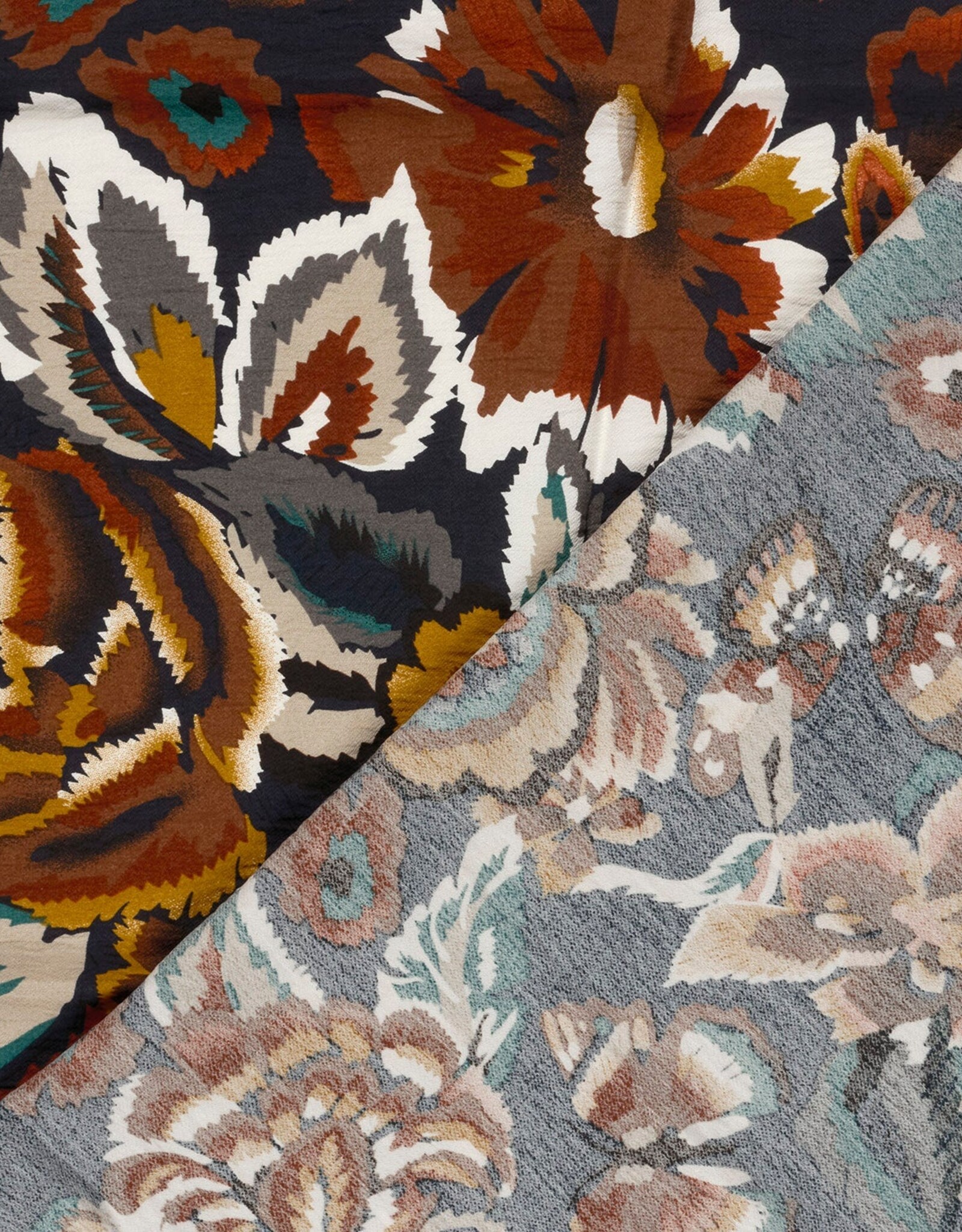 Woven viscose Crepe - Walk in the woods