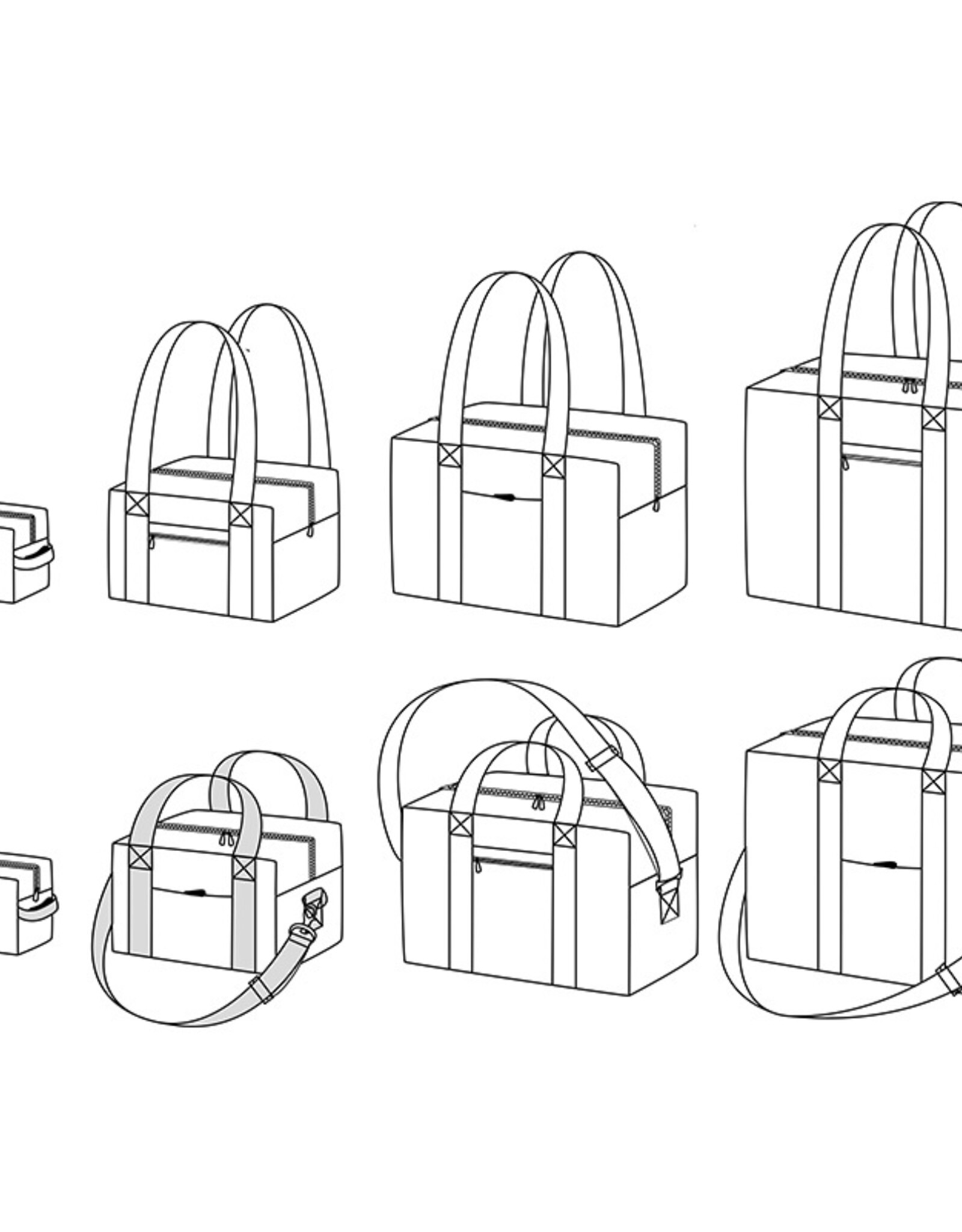 ikatee Patroon - Voyage - tas en toilettas