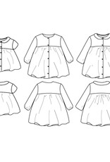 ikatee Patroon - STOCKHOLM - blouse en babyjurk
