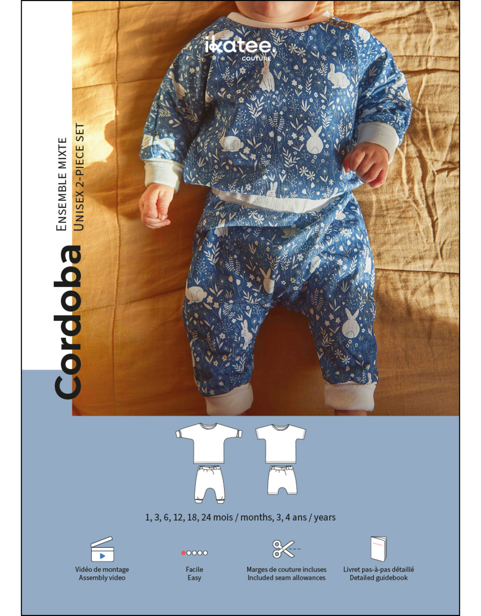 ikatee Patroon - CORDOBA - baby pyjama