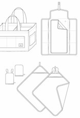 ikatee Patroon - SOFIA - babybad en verschoonaccessoires