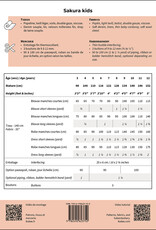 ikatee Patroon - SAKURA KIDS - blouse en kinderjurk