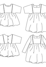 ikatee Patroon - SAKURA KIDS - blouse en kinderjurk