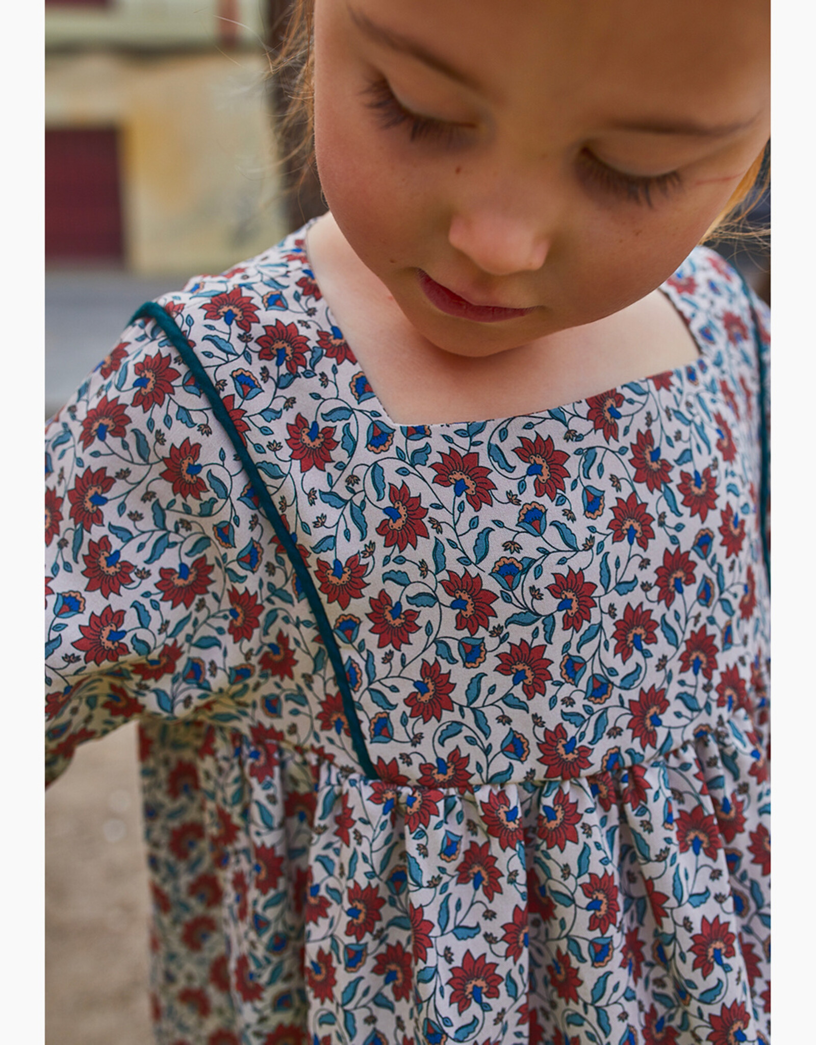 ikatee Patroon - SAKURA KIDS - blouse en kinderjurk