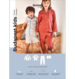 ikatee Patroon - BUDAPEST - kinderpyjama