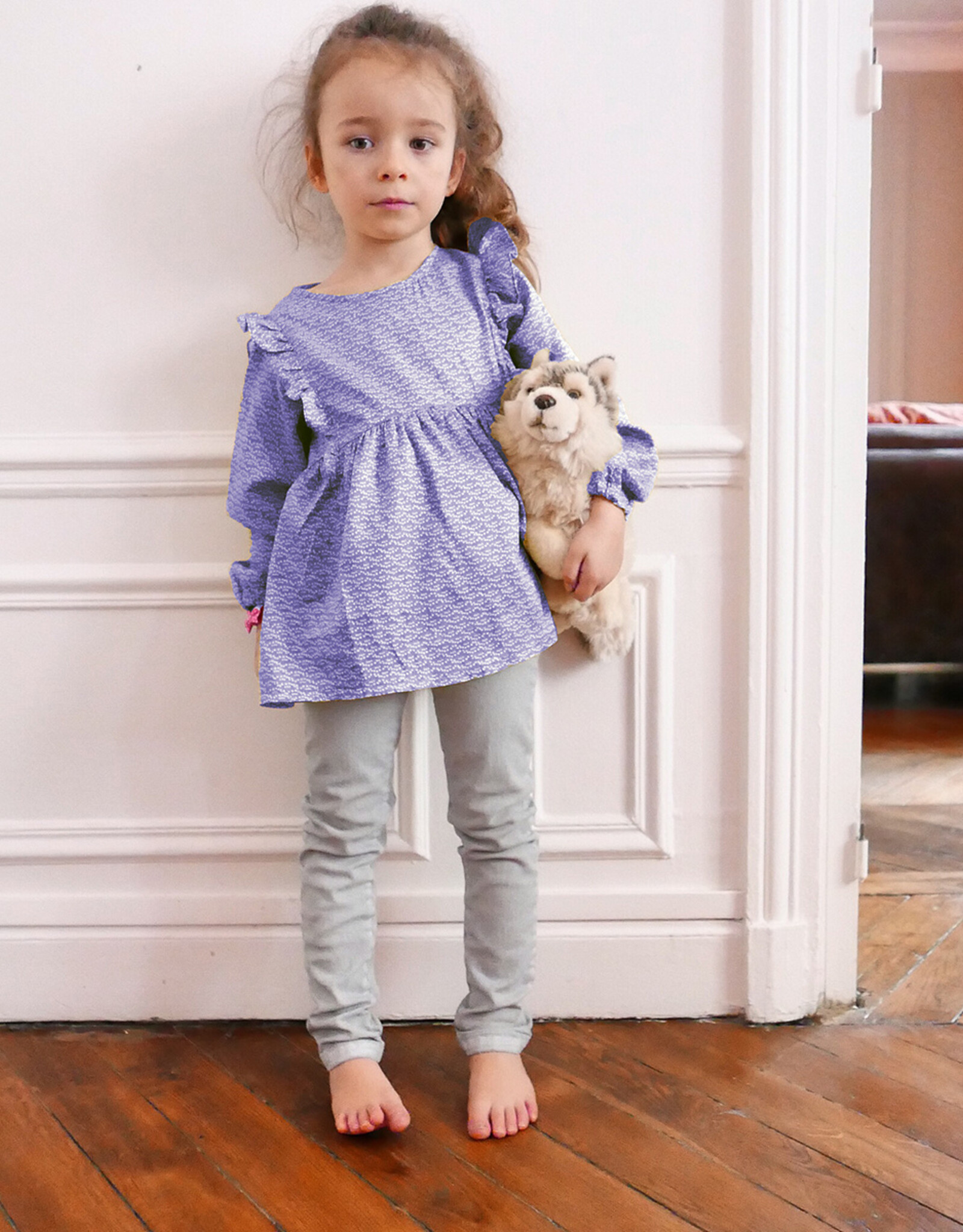 ikatee Patroon - STELLA - blouse en kinderjurk