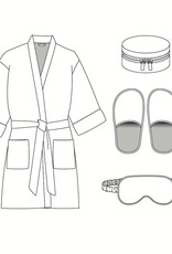 ikatee Patroon - ALEXANDRIE - kimono en accessoires voor de slaapkamer