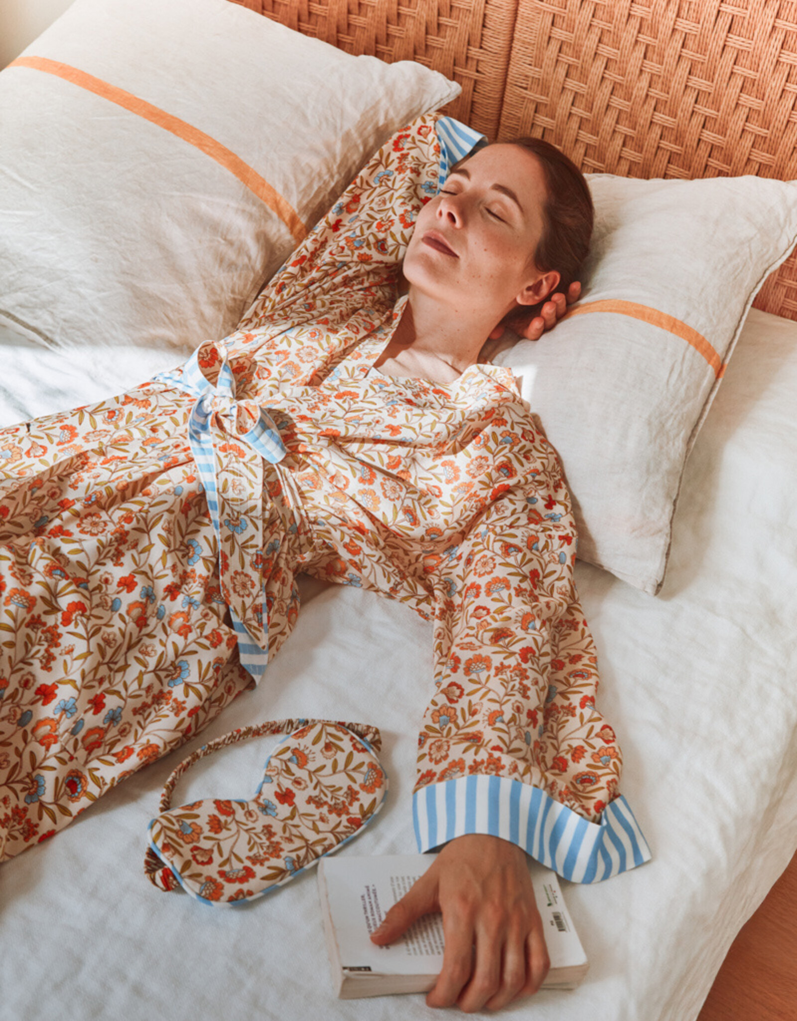 ikatee Patroon - ALEXANDRIE - kimono en accessoires voor de slaapkamer