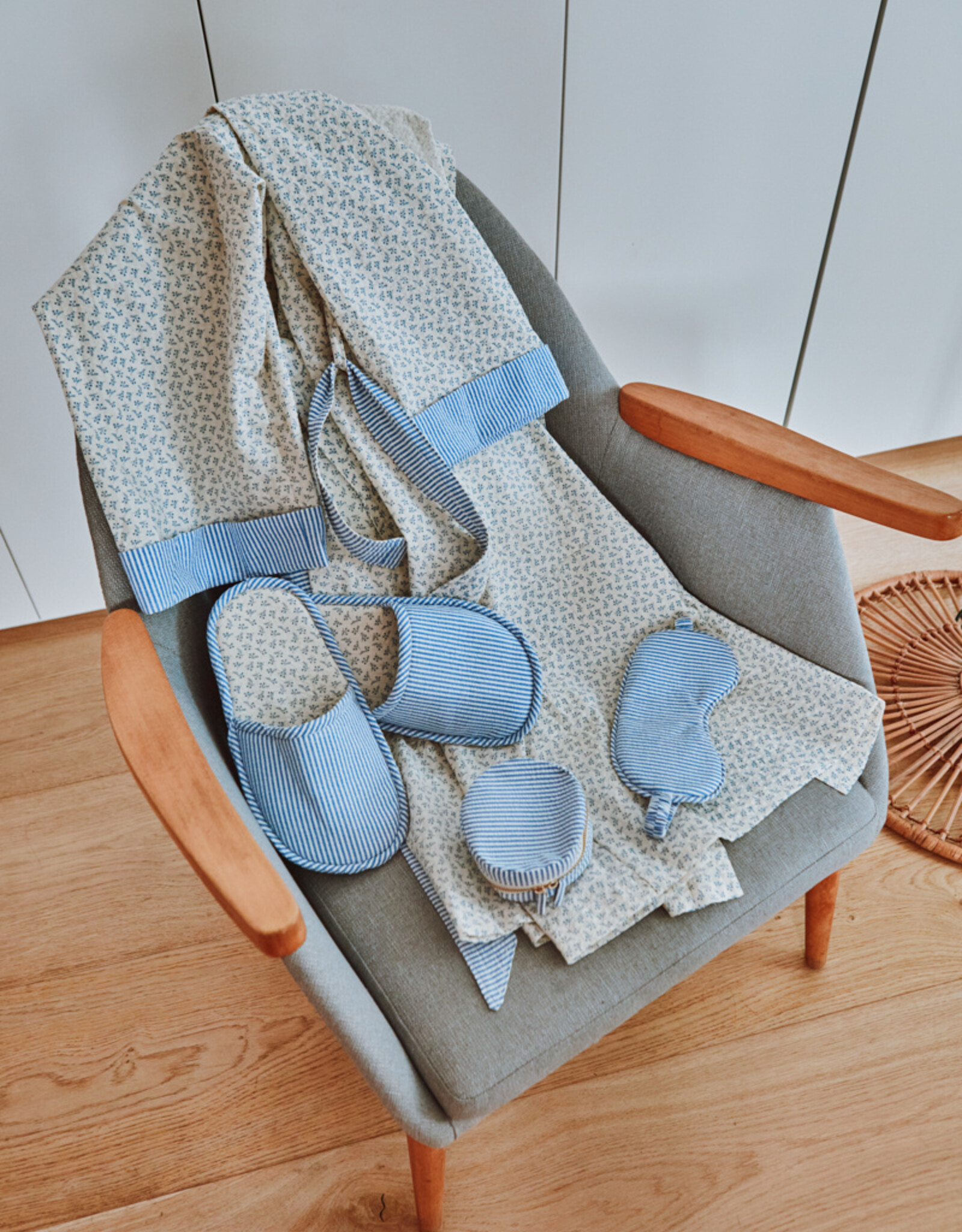 ikatee Patroon - ALEXANDRIE - kimono en accessoires voor de slaapkamer