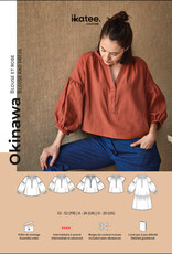 ikatee Patroon - OKINAWA - blouse en jurk voor dames