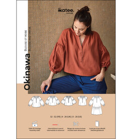 ikatee Patroon - OKINAWA - blouse en jurk voor dames