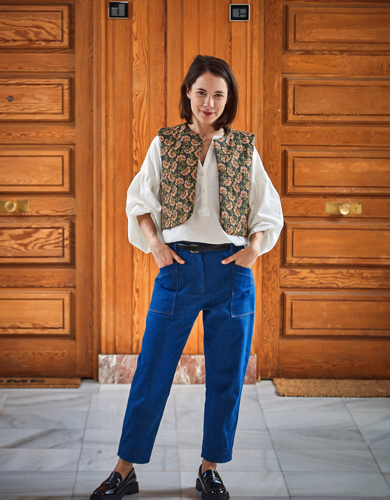 ikatee Patroon - OKINAWA - blouse en jurk voor dames
