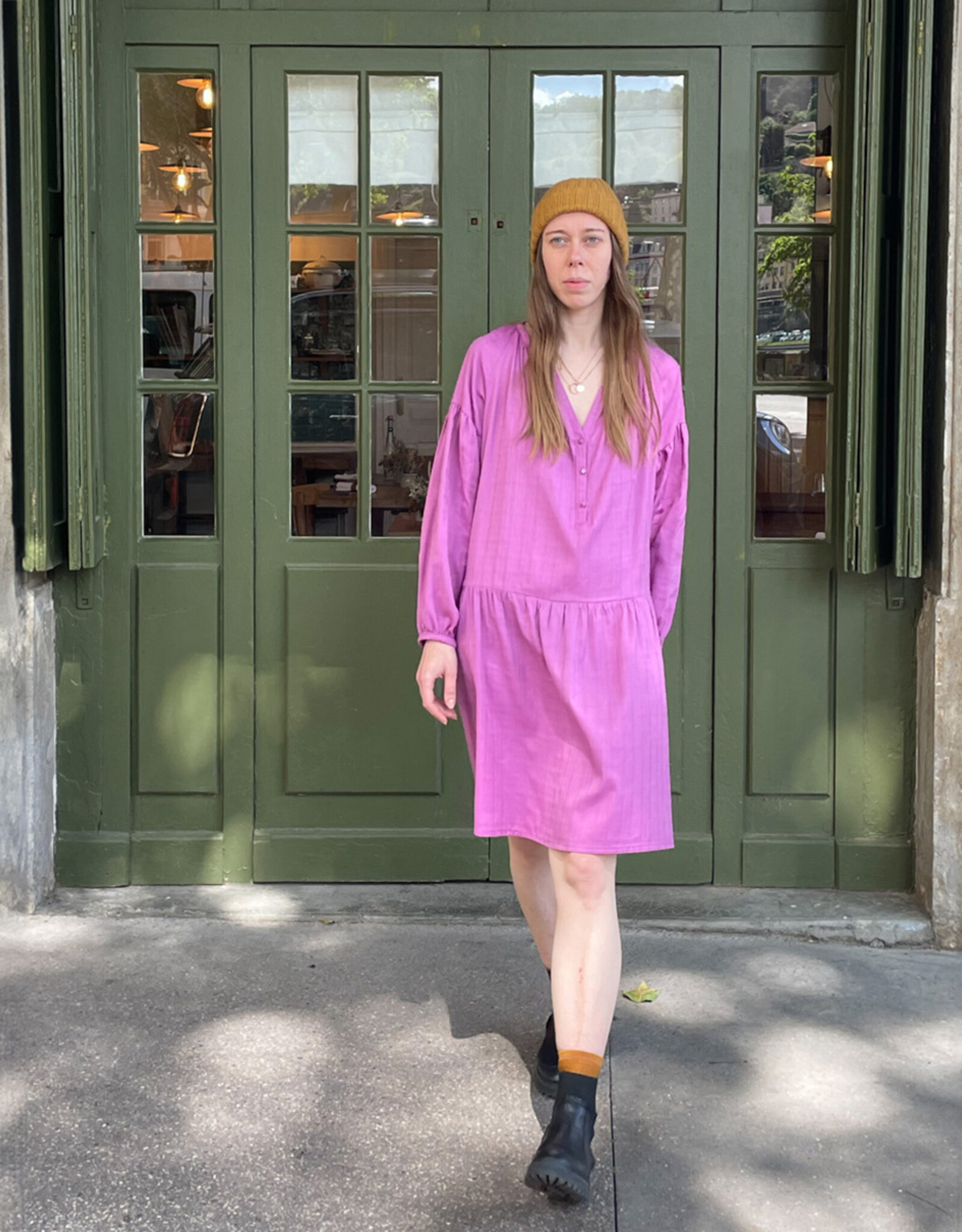 ikatee Patroon - OKINAWA - blouse en jurk voor dames