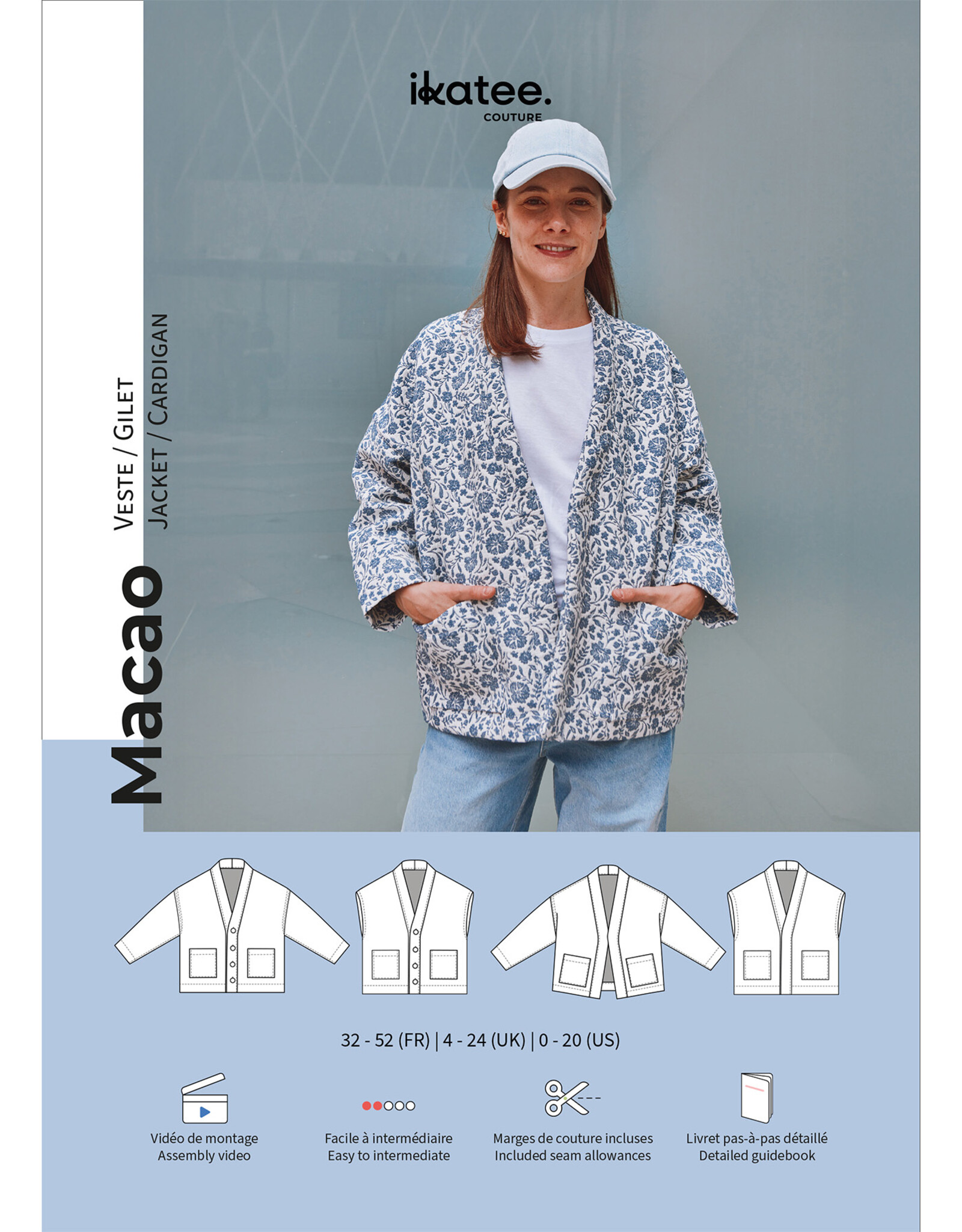 ikatee Patroon - MACAO - damesvest