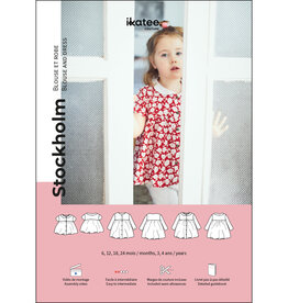 ikatee Patroon - STOCKHOLM - blouse en babyjurk