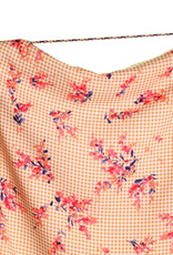 Atelier Jupe Viscose - Kleine ruitjes en Bloemen