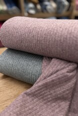 Soft Knit Ribbel - Dark Mauve