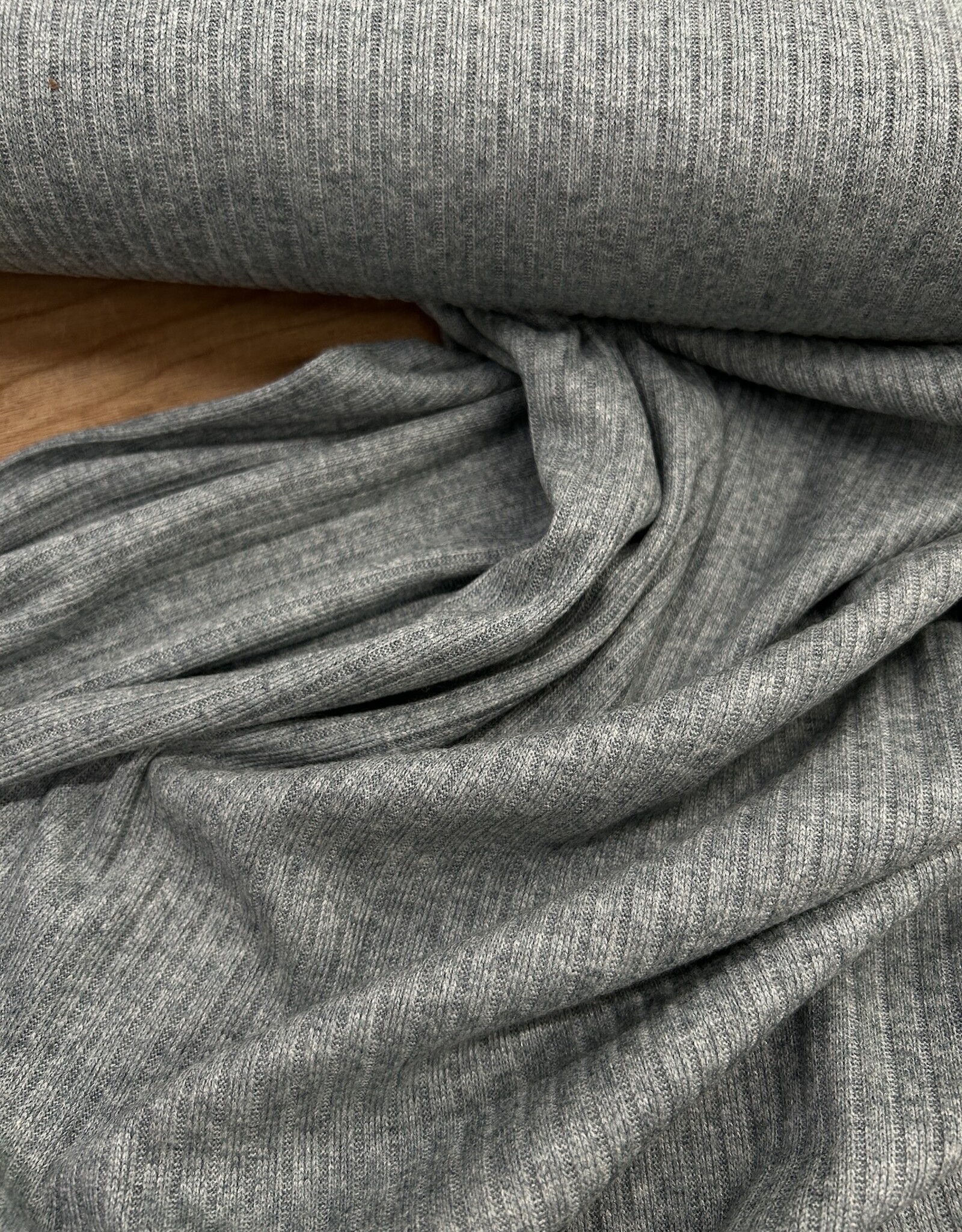 Soft Knit Ribbel - Pine Green