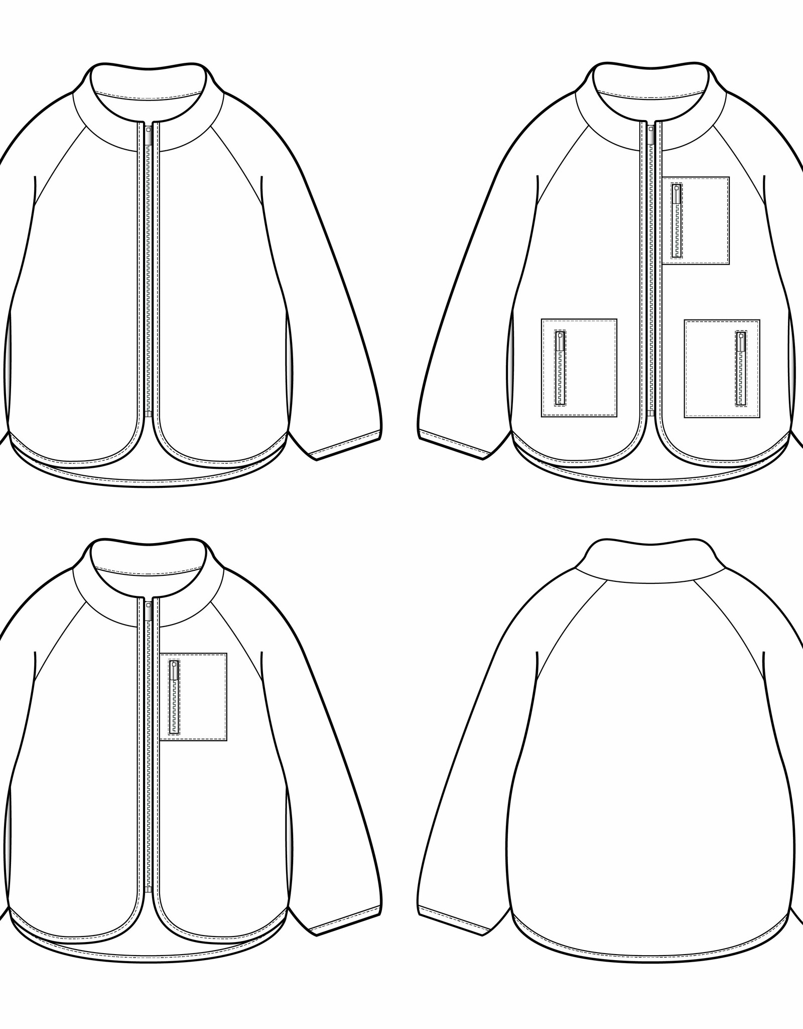 ikatee Patroon - NAGANO - Zip-up Jacket