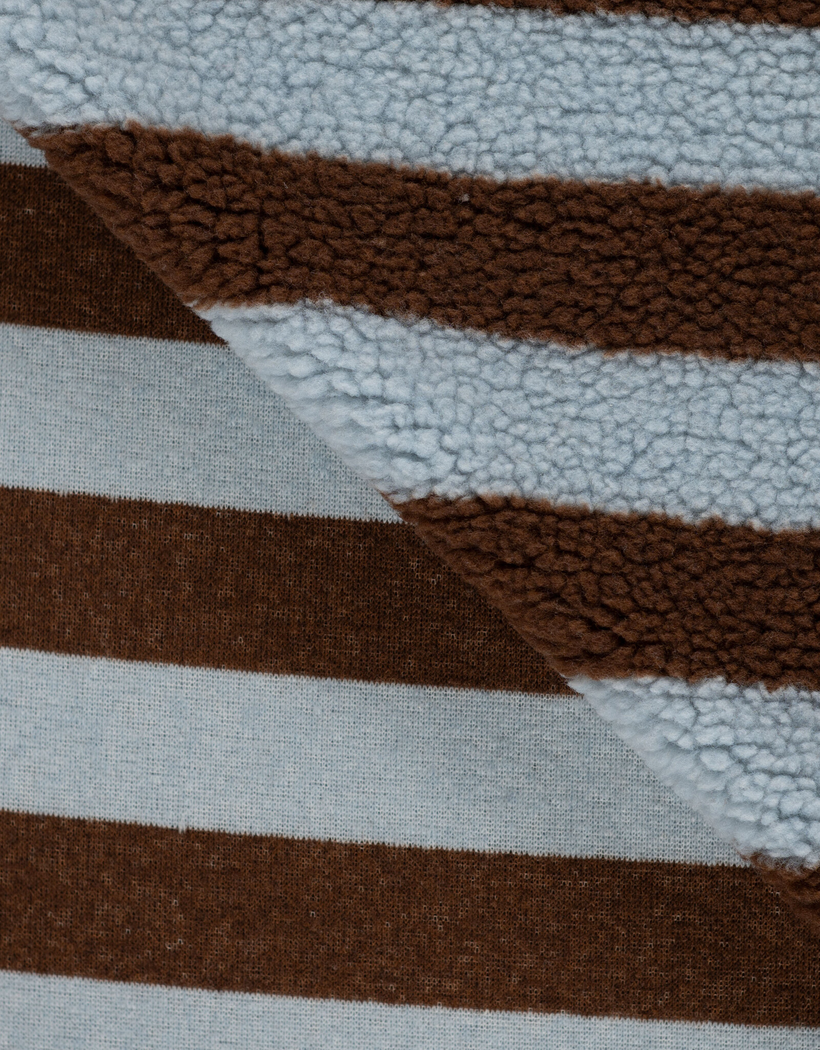 Striped Teddy -  Brown & Blue