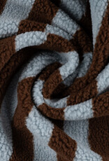 Striped Teddy -  Brown & Blue