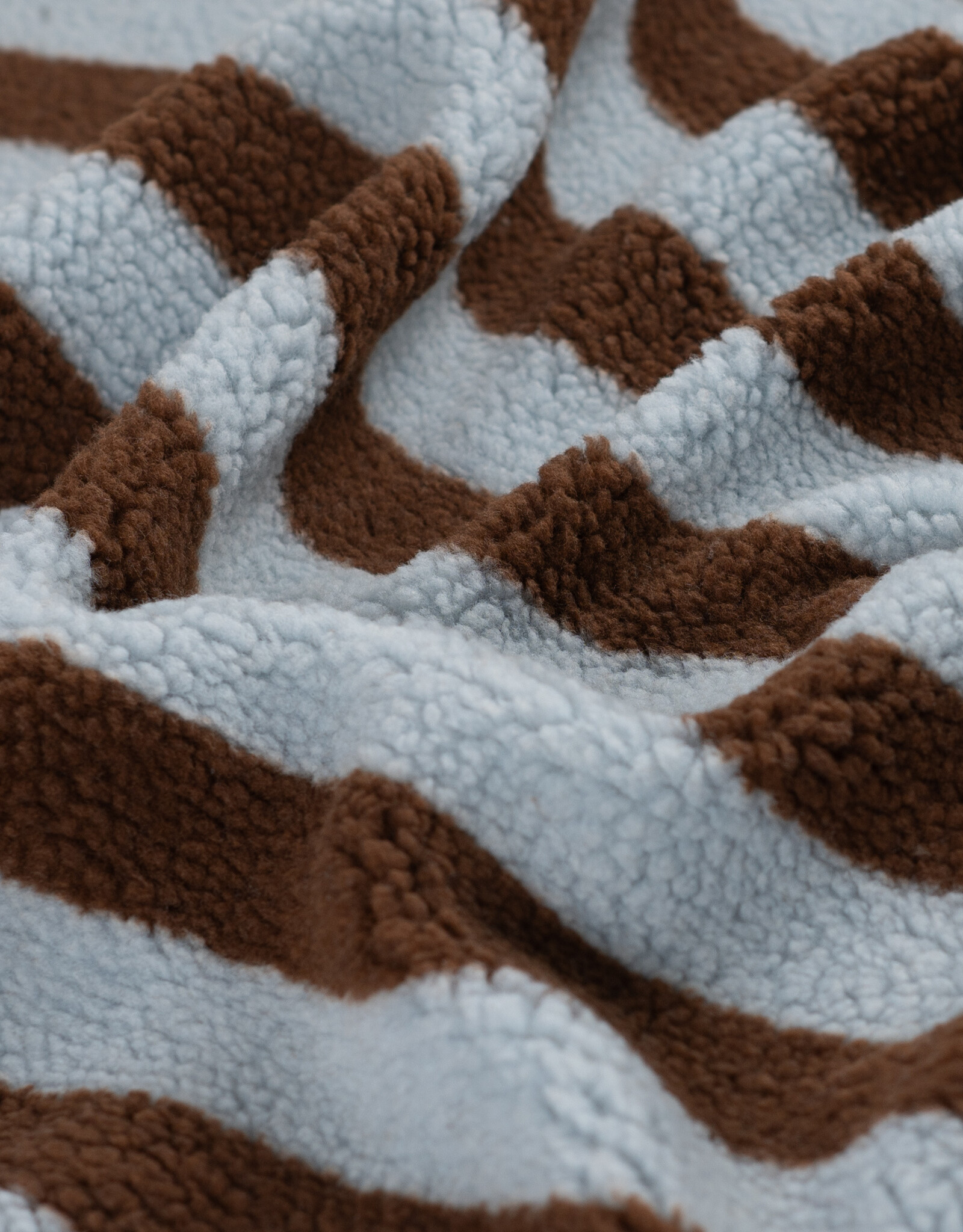 Striped Teddy -  Brown & Blue