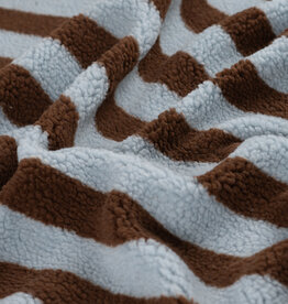 Striped Teddy -  Brown & Blue