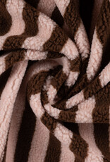Striped Teddy -  Brown & Poudre