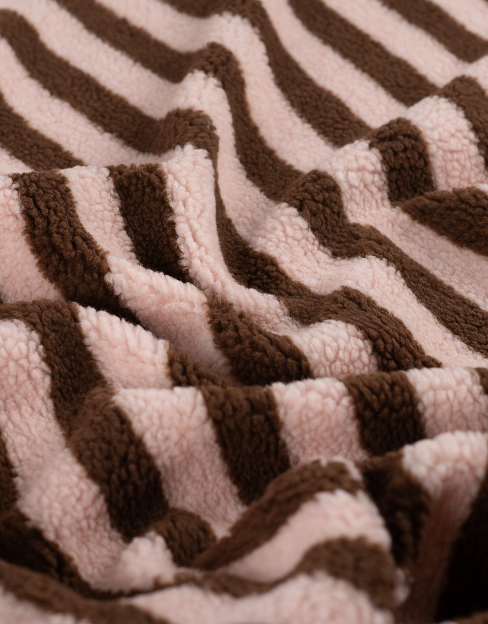 Striped Teddy -  Brown & Poudre