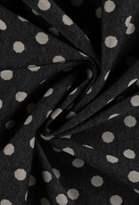 Polkadot Jacquard Knit - Grey