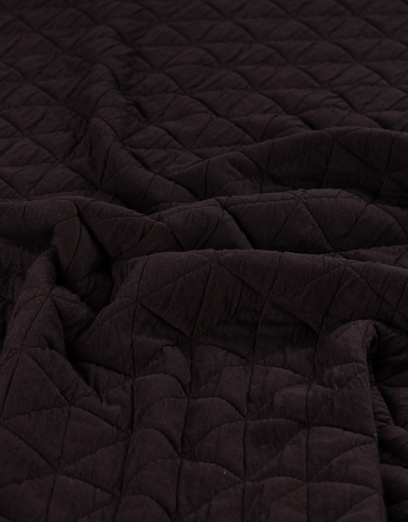 Matelassé Tricot - Dark Aubergine