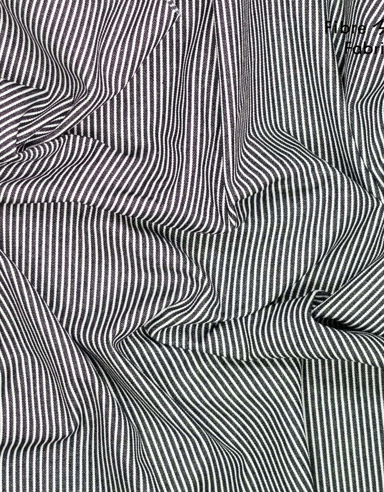 Fibre Mood Denim Stripe antraciet - Marwi