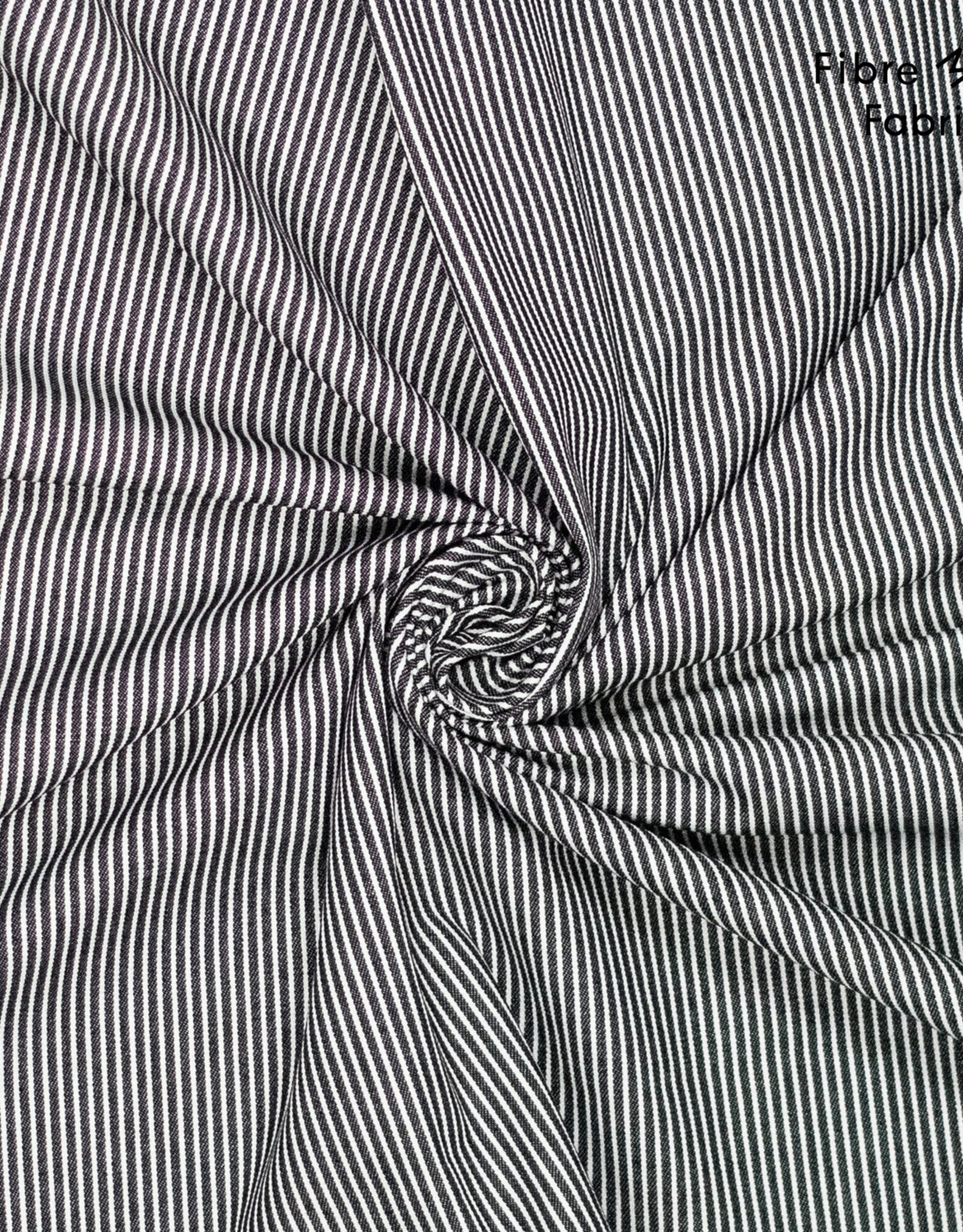 Fibre Mood Denim Stripe antraciet - Marwi
