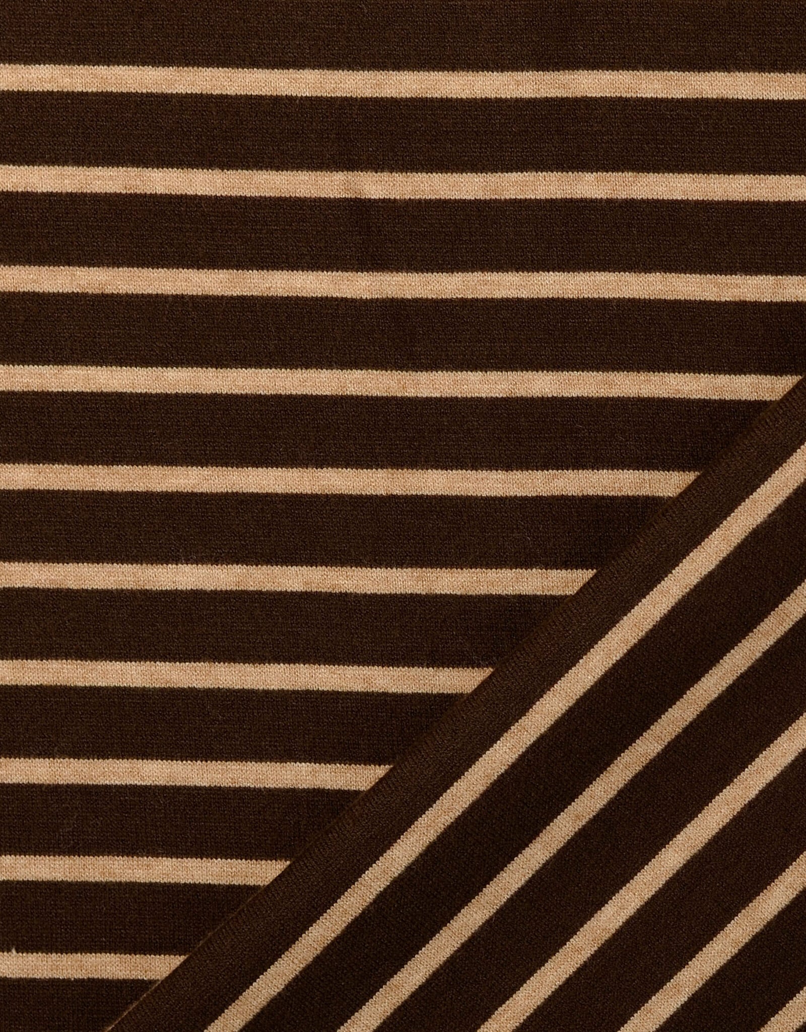 Soft Knit - Stripes - Brown