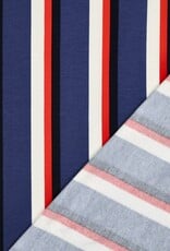 Sweat - Streep -  Blauw rood