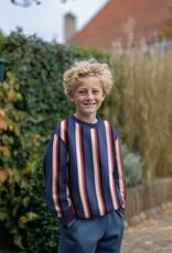 Sweat - Streep -  Blauw rood