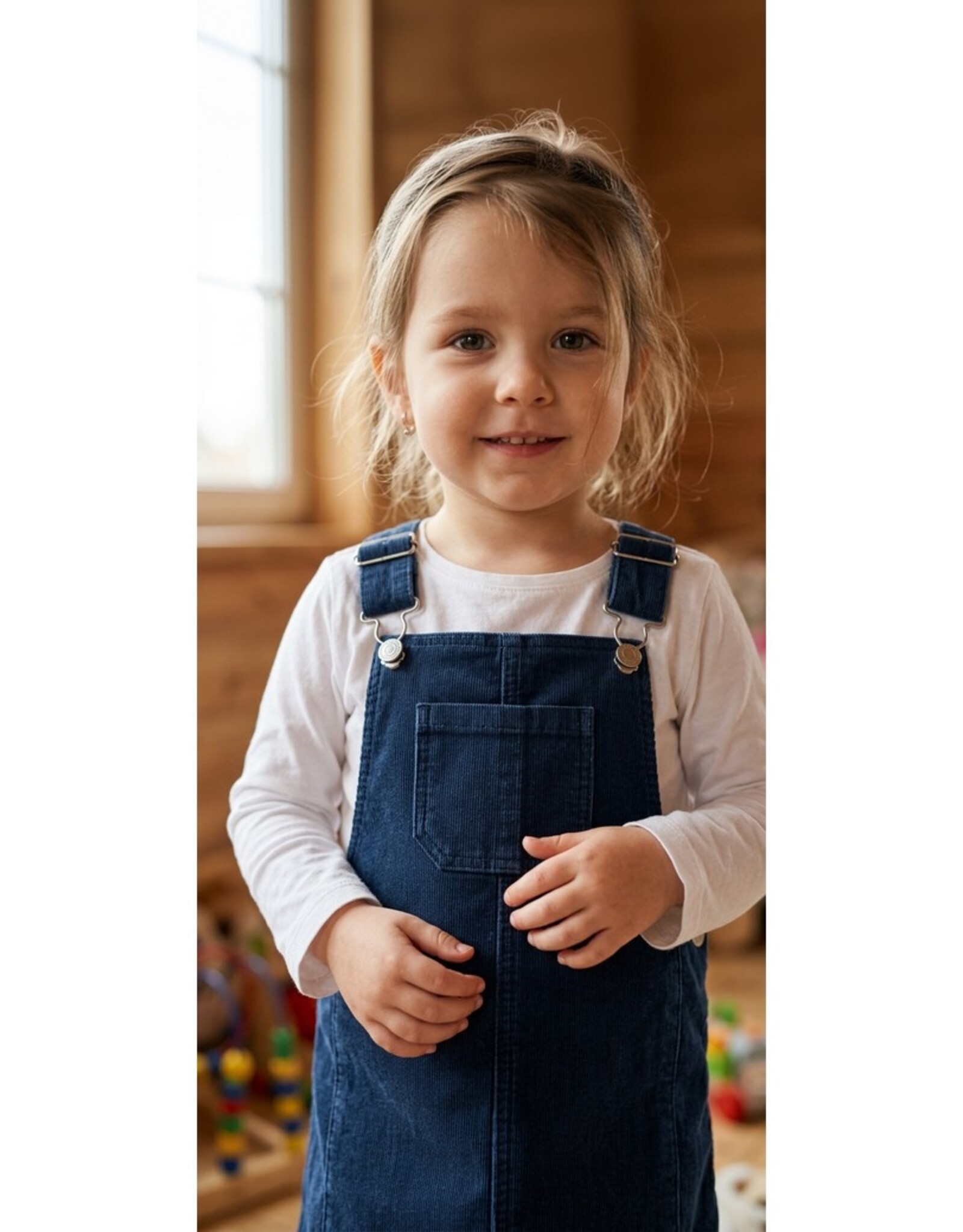 Babyrib Denim - Donkerblauw