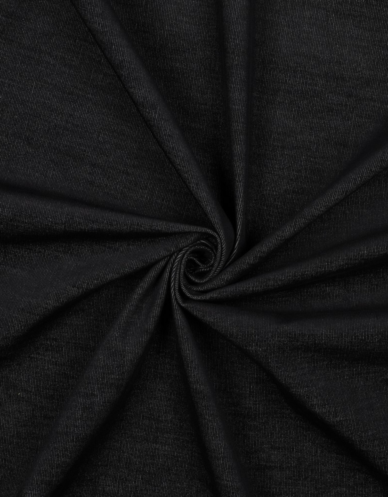 Babyrib Denim - Zwart